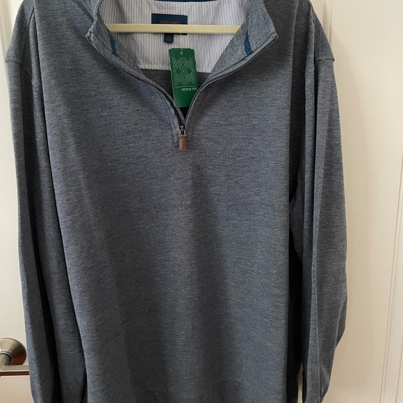 Fairlane Other - Men's gray Half-Zip Sweater